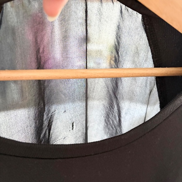 Acne studios mixed media silk blend pullover - Picture 6 of 6